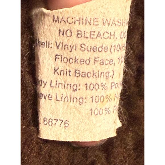 Vintage Wiman Faux Sherpa Lined Rancher Western Jacket, Size M - Picture 7 of 8